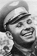 Юрий Гагарин. в родном Гжатске.    17 июля 1961 года.